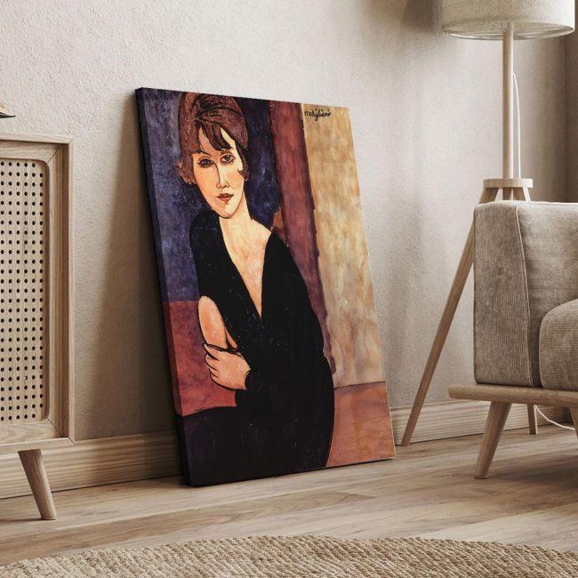 Πίνακας ζωγραφικής Portrait of Madame Reynouard, Modigliani A.