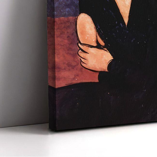 Canvas print Portrait of Madame Reynouard, Modigliani A.