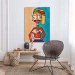 Πίνακας σε καμβά Woman, Picasso style I