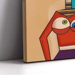 Canvas print Woman, Picasso style I
