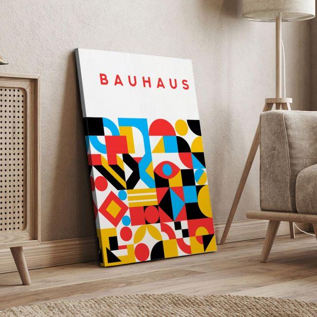 Πίνακας σε καμβά Bauhaus geometrical IV