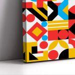 Canvas print Bauhaus geometrical IV