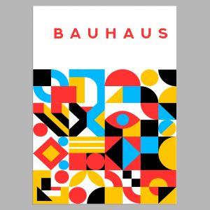 Αφίσα Έκθεσης Bauhaus geometrical IV, αφίσα, κάδρο 2