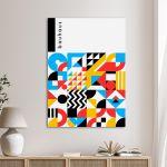 Canvas print Bauhaus geometrical V