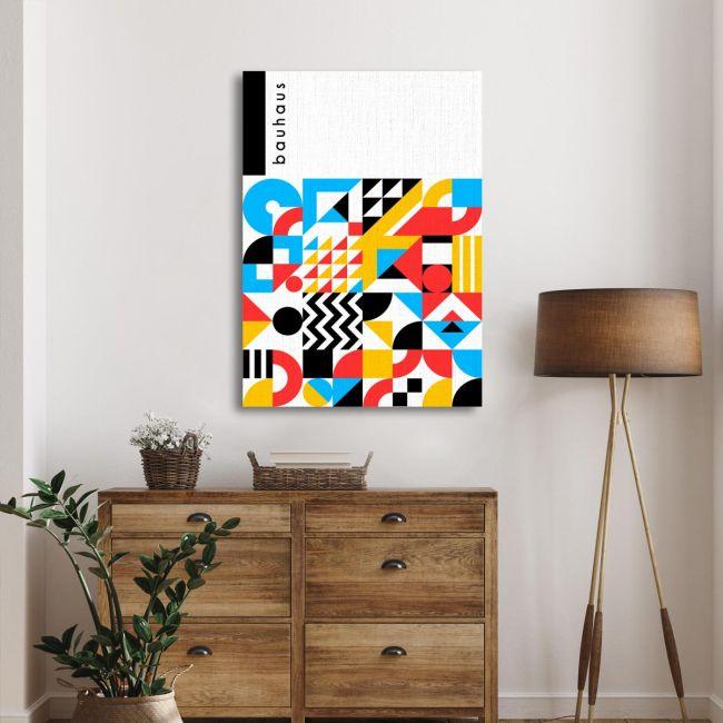 Canvas print Bauhaus geometrical V