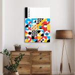 Canvas print Bauhaus geometrical V