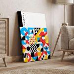 Canvas print Bauhaus geometrical V