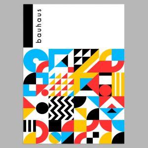 Exhibition Poster Bauhaus geometrical V 2