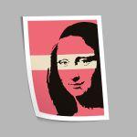 Bansky's Mona Lisa, poster