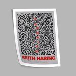Exhibition Poster Humanise exhibition, Keith Haring