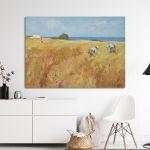 Canvas print At field, Oikonomou