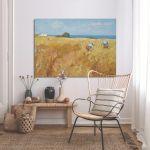 Canvas print At field, Oikonomou