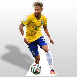 Νεϊμάρ (Neymar), ξύλινη φιγούρα εκτυπωμένη