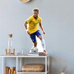 Νεϊμάρ (Neymar), ξύλινη φιγούρα εκτυπωμένη