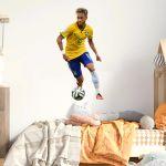 Kids wall sticker Neymar
