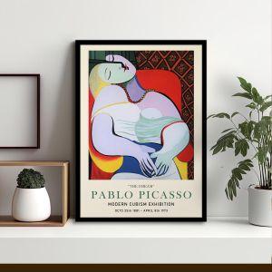 Exhibition poster, Modern cubism I, Picasso