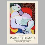 Αφίσα Έκθεσης Modern cubism I, Picasso, αφίσα, κάδρο