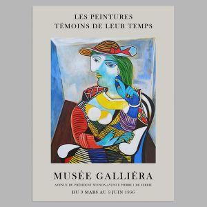 Exhibition poster, Musee Galliera I, Picasso 2