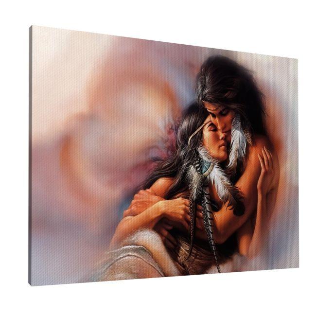 Canvas print The lovers