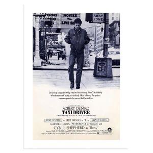 Taxi driver, αφίσα, κάδρο