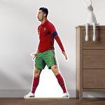 Ronaldo Cristiano Portugal colors, art2 wooden decorative figure