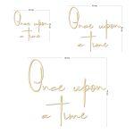 Ξύλινο Once upon a time