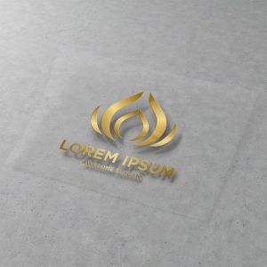 Products Sticker, transparent, gold color, gloss horizontal