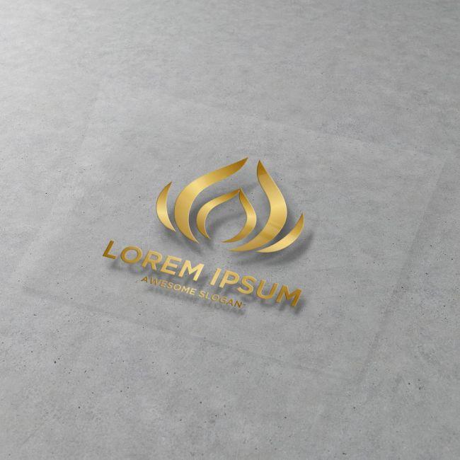 Products Sticker transparent gold color gloss horizontal 6 x 4  cm View 1