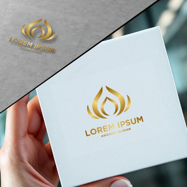 Products Sticker, transparent, gold color, gloss horizontal