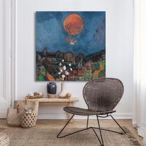 Canvas print The balloon, Klee P. 2