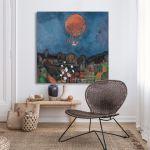Canvas print The balloon, Klee P.