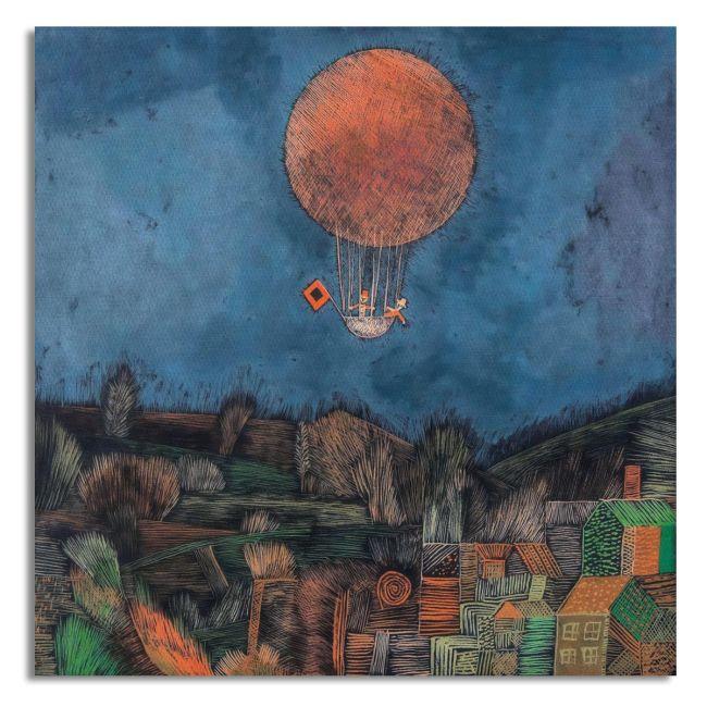 Canvas print The balloon, Klee P.