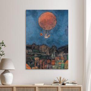 Canvas print The balloon, vertical, Klee P