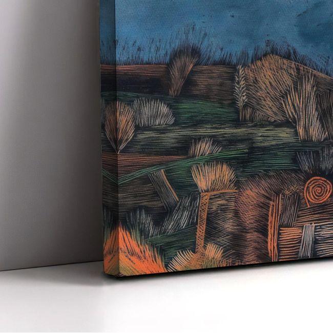 Canvas print The balloon, vertical, Klee P