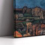 Canvas print The balloon, vertical, Klee P