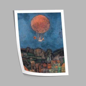 The balloon, κάθετο, Klee Paul, αφίσα, κάδρο 2