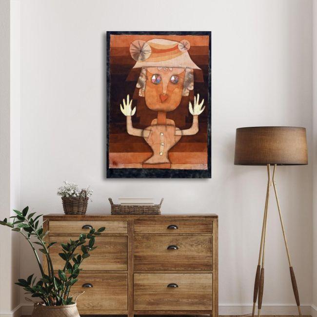 Canvas print Puppet, Klee P