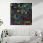Canvas print May picture, square, Klee P.