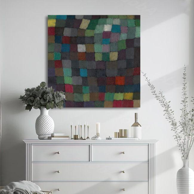 Canvas print May picture, square, Klee P.