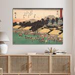 Canvas print Kyôka Tôkaidô, Hamamatsu