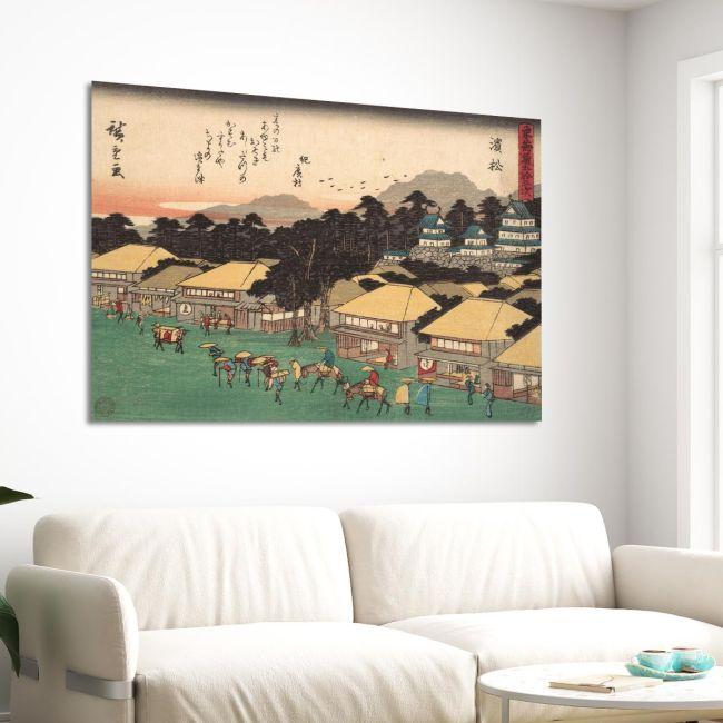 Canvas print Kyôka Tôkaidô, Hamamatsu