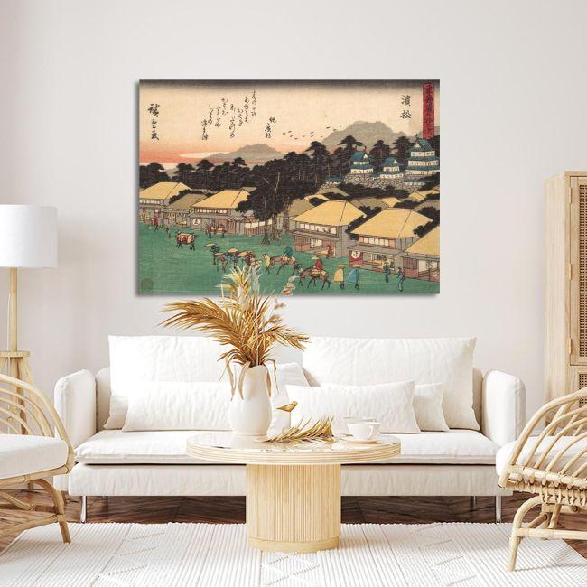 Canvas print Kyôka Tôkaidô, Hamamatsu