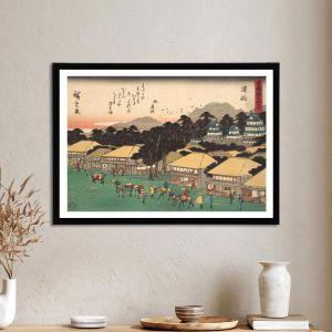 Kyôka Tôkaidô, Hamamatsu, αφίσα, κάδρο