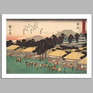 Kyôka Tôkaidô, Hamamatsu, αφίσα, κάδρο 2