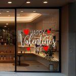 Αυτοκόλλητο Αγίου Βαλεντίνου, Happy Valentine's day