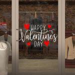 Αυτοκόλλητο Αγίου Βαλεντίνου, Happy Valentine's day