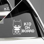 Car sticker Angry Kid on Board