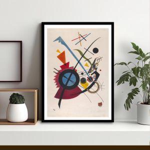 Αφίσα Έκθεσης Violet, Kandinsky W, αφίσα, κάδρο
