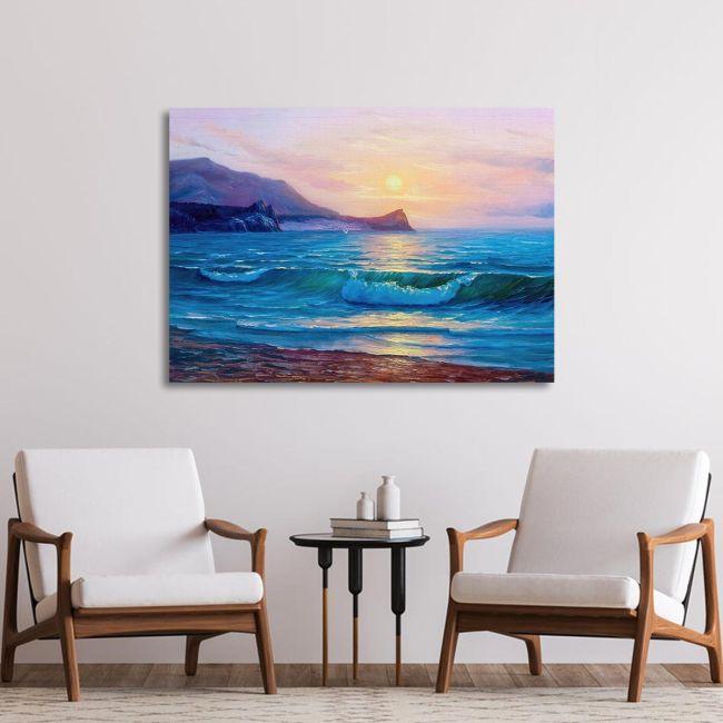 Πίνακας σε καμβά Seascape painting