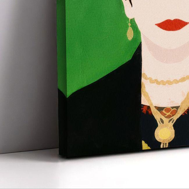 Canvas print A plain painting of Frida